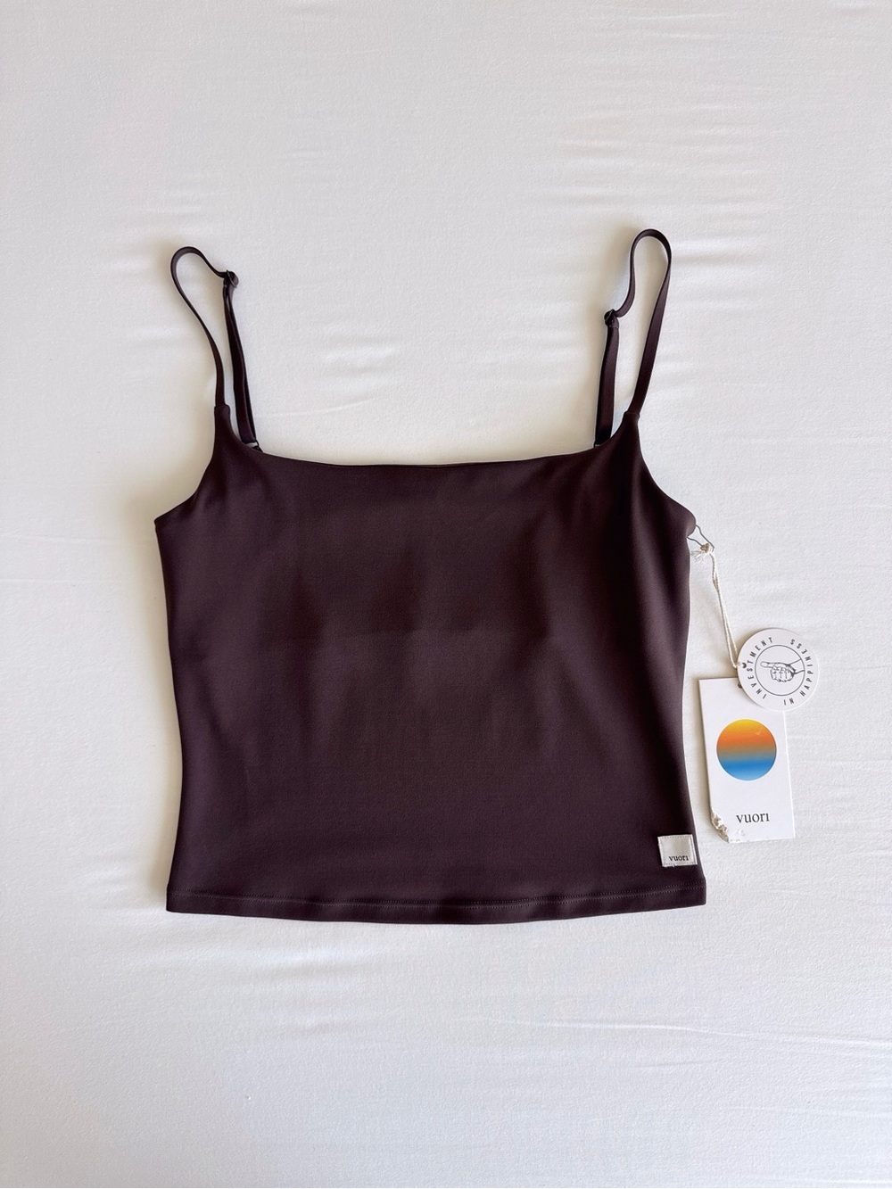 Vuori Women's AllTheFeels Cami Tank Java XS
